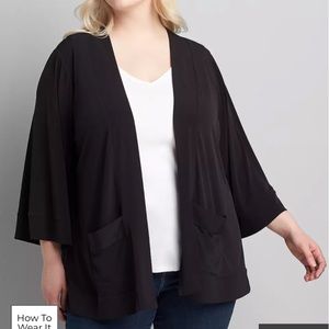 Knit Kit Open-Front Overpiece